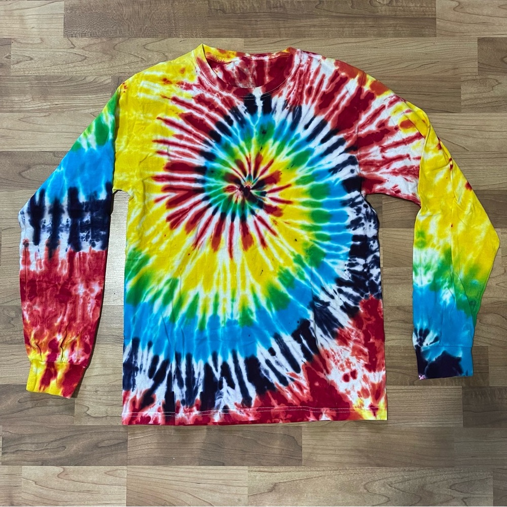 Tie Dye Long Sleeve Shirt Men’s Small NWOT